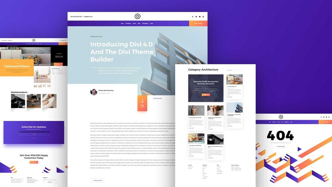 A free theme builder from Divi
